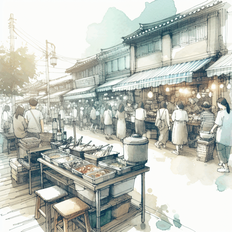 Read more about the article 전주 모래내 알짜시장 미식 투어